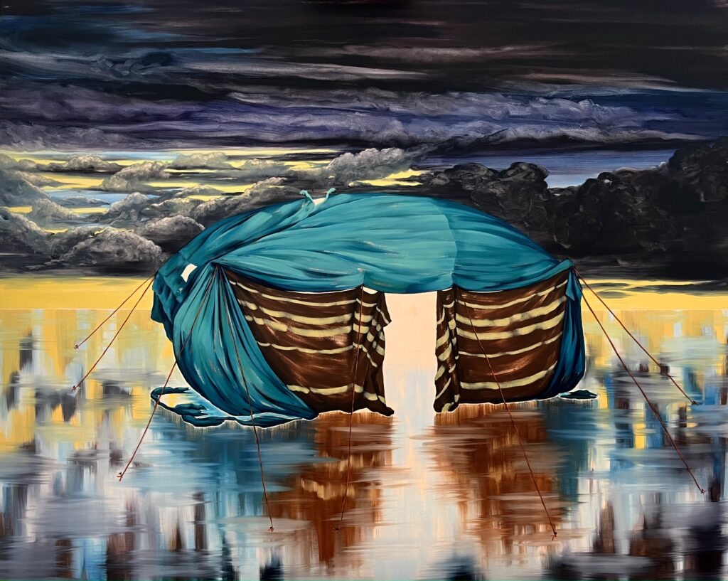 "L'eau monte"