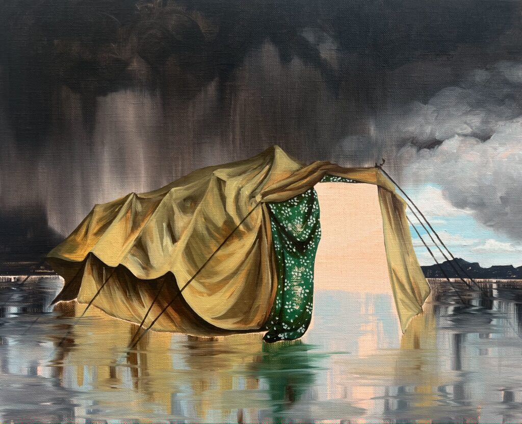 "L'eau monte"