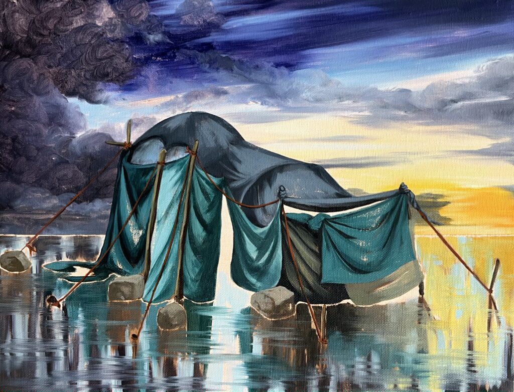 "l'eau monte"