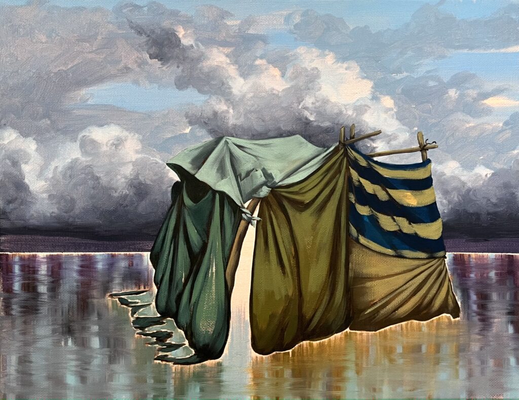 "L'eau monte"