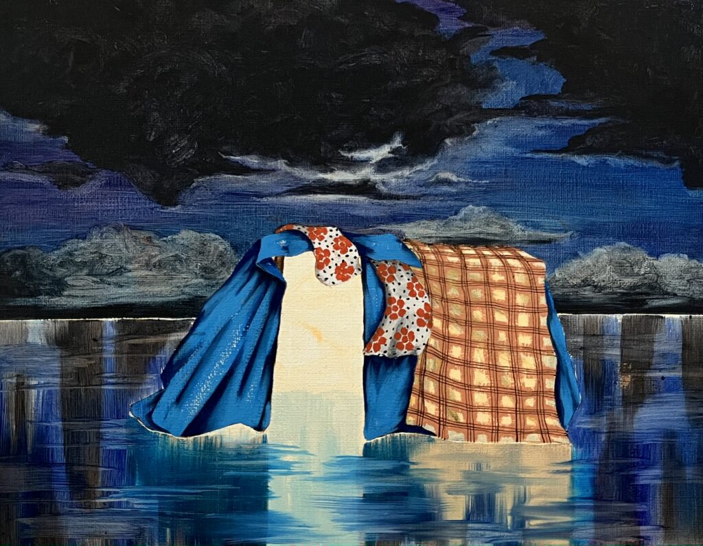 "l'eau monte"